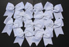 Kenz Laurenz 7 Jumbo Cheer Bow Big Hair Bows With Ponytail Holder Large Classic Accessories For Teens Women Girls Softball Cheerleader