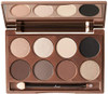 Sorme Cosmetics Accented Hues Eyeshadow Palette In Warm 0.64Oz 8 Pans Of Metallic Shimmer And Matte Eyeshadows With Dual Ended Makeup Brush