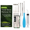 Tonsil Stone Remover Kit Lighted 5 Tips Oral Irrigator For Bad Breath