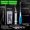 Tonsil Stone Remover Kit Lighted 5 Tips Oral Irrigator For Bad Breath