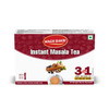 Wagh Bakri Instant Masala Tea 3 In 1 Sugar Plus Milk Solids Plus Tea 10 Single Serve Sachets 140G 4.93 Ounce