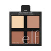E.L.F. Cream Contour Palette 4 Shades Easy To Apply Blendable Buildable Highlights Contours Sculpts Sharpens Bronzes Compact All Day Wear