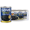 Goya Black Beans High In Fiber 15.5 Ounce Pack Of 8