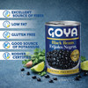 Goya Black Beans High In Fiber 15.5 Ounce Pack Of 8