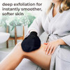 Natural Elephant Exfoliating Hammam Glove Authentic Moroccan Kessa Body Scrub Mitt For Spa Quality Skin Renewal Burnt Orange