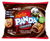 Meiji Hello Panda Cookies Chocolate Crème Filled 32 Count 0.75Oz Packages Bite Sized Cookies With Fun Panda Sports