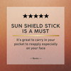 Mychelle Dermaceuticals Sun Shield Stick Spf 50 Non Tinted Natural Liquid Zinc Sunscreen Vitamin E And Jojoba Water Resistant Up To 80