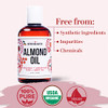 Better Shea Butter Organic Almond Oil 100 Percent Pure Cold Pressed Natural Massage Oil For Body And Face 4 Oz
