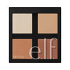 E.L.F. Contour Palette 4 Shades Customizable Easy To Apply Sculpts Shades Brightens Light Medium Infused With Vitamin E All Day Wear 0.56 Oz