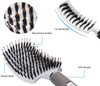 Boar Bristle Hair Brush Set Curved And Vented For Wet And Dry Detangling Hair Brush For Women Long Thick Thin Curly And Tangled Hair Vent