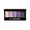 L.A. Colors 5 Color Matte Eyeshadow Purple Cashmere Cem473
