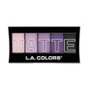 L.A. Colors 5 Color Matte Eyeshadow Purple Cashmere Cem473