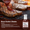 Bone Suckin Steak Sauce For Steaks Burgers Meatloaf Pork Chops And Chicken Tangy Savory Light Smoke Flavor With Bits Of Onion And Garlic