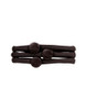 Snap Hair Ties For Thick Natural Curly Hair No Slip No Tension Pro Hair Tie Strong Ponytail Holder 3 Pack Black