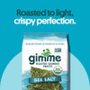Gimme Seaweed Organic Premium Roasted Seaweed Snack Sea Salt .17Oz 6 Ct