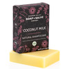 Chagrin Valley Soap And Salve Shampoo Bar Coconut Unscented Organic Vegan Curly And All Hair Types 5.6 Oz 159 G Recyclable Packaging Sls