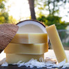 Chagrin Valley Soap And Salve Shampoo Bar Coconut Unscented Organic Vegan Curly And All Hair Types 5.6 Oz 159 G Recyclable Packaging Sls
