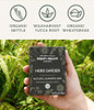 Chagrin Valley Soap And Salve Organic Herb Garden Organic Natural Shampoo Bar For All Hair Care Types Herbal Rosemary Scent 5.6 Oz Travel