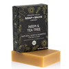 Chagrin Valley Soap And Salve Neem And Tea Tree Organic Soap And Shampoo Bar Sulfate Free For Body And Hair Vegan Shampoo Natural Large 5.6