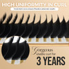Lashview Faux Eyelash Extensions Volume Fan For Professional Salon Usethickness 0.05Mm Soft C Curl Length 8 15Mm Mixed Semi Permanent