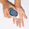 Tweezerman Exclusive Dual Surface Nail Brush & Callus Combo, Evening Blue
