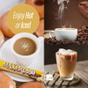 Maxpresso 3 In 1 Korean Instant Coffee Mix Single Serve Sticks 100 Packets With Creamer And Sugar Premium Hot Or Iced Coffee Blend Rich