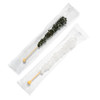 Black And White Rock Candy Sugar Sticks 24 Individually Wrapped Candy Black Cherry And Original Sugar Flavored