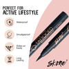 Skone Tattooed Liquid Eyeliner Pen Waterproof Felt Tip Jet Black