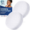 Hartfelt Round Face Scrubber For Women Reusable Facial Sponges For Daily Cleansing Facial Exfoliating Pads For Removing Dead Skin Dirt And