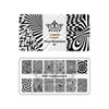 Pueen Nail Art Stamping Plate Visual Wonderland 01 Theme Park Collection 125X65Mm Unique Nailart Polish Stamping Manicure Image Plates