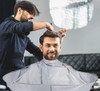 Mafent Hair Cutting Cape Barber And Salon Cape With Hair Catcher