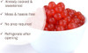 Brexonic Strawberry Boba Pearls Popping Bursting Boba Tapioca Pearls For Bubble Tea No Artificail Colors 2 Lb 1 Pack
