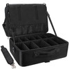 Relavel Extra Large Makeup Case Travel Makeup Train Case Professional Makeup Artist Bag Portable Nail Organizer Box Art Supply Case With