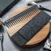 Hyoujin 601 Carbon Wide Tooth Comb Detangler Comb For Detangling Wet Hair