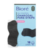 Biore Charcoal Deep Cleansing Nose Pore Strips Blackhead Remover 18 Ct