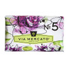 Via Mercato Italian Soap Bar 200 G No. 5 Waterlily And Sandalwood