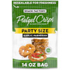 Snack Factory Garlic Parmesan Pretzel Crisps 14 Oz Party Size Bag