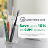 Gum Folding Travel Toothbrush Soft Bristle Compact Head 2 Count