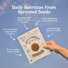 Organic Traditions Sprouted Chia Flax Seed Powder Blend Non Gmo 8Oz