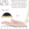 Camila Paris Cp2379 French Hair Clips For Women 3.75 Large Claw Clip
