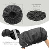 Donna Jumbo Shower Cap For Women Extra Large For Braids And Locs Black