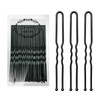 U Shaped Hair Pins For Buns 100 Pcs 2.8 Hair Pins For Women Hair Styling With Thick Hair
