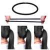 69 Pieces 3Mm Multicolor Elastic Hair Band No Metal Elastics Soft