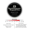 Gentlemen Republic 4Oz Matte Hair Paste For Men Water Based Strong Hold