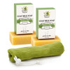Southern Natural Goat Milk Soap Bar Rosemary Mint 2 Pack Dry Sensitive Skin
