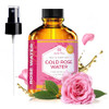 24 Karat Gold Rose Water Toner By Leven Rose Natural Moroccan 24K Rosewater Toner 4 Oz