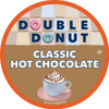 Double Donut Coffee Hot Chocolate Pods For Keurig K Cups Brewers Single Serve Classic Hot Cocoa Pods 24 Count