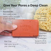 Barrel And Oak Red Clay Exfoliating Bar Soap For Men Bourbon Cedar 6 Oz