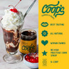 Coop S Original Hot Fudge Gourmet All Natural Handcrafted Gluten Free Non Gmo Chocolate Ice Cream Toppings Sundae Desserts 10 Ounce