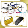 Blulu 10 Pcs Glitter Headband For Girls Toddler Kids Sparkle With Teeth Thin Wide Grad Headbands Girls Diy Non Slip Party Accessories Gifts